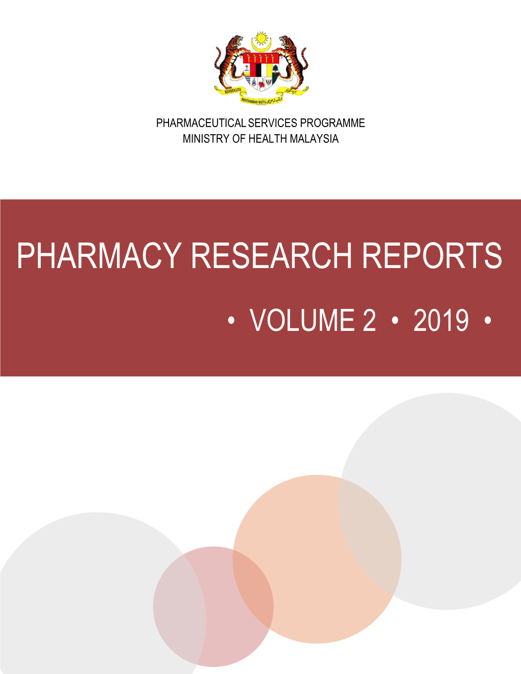 Pharmacy Research Reports • Volume 2 • 2019 •