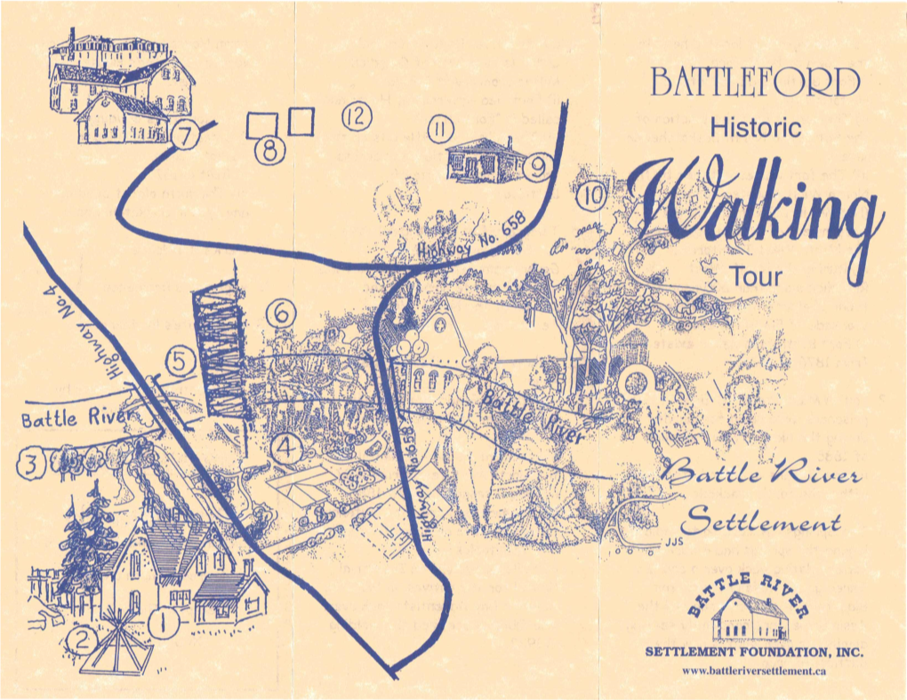 Battleford Historic Walking Tour Brochure