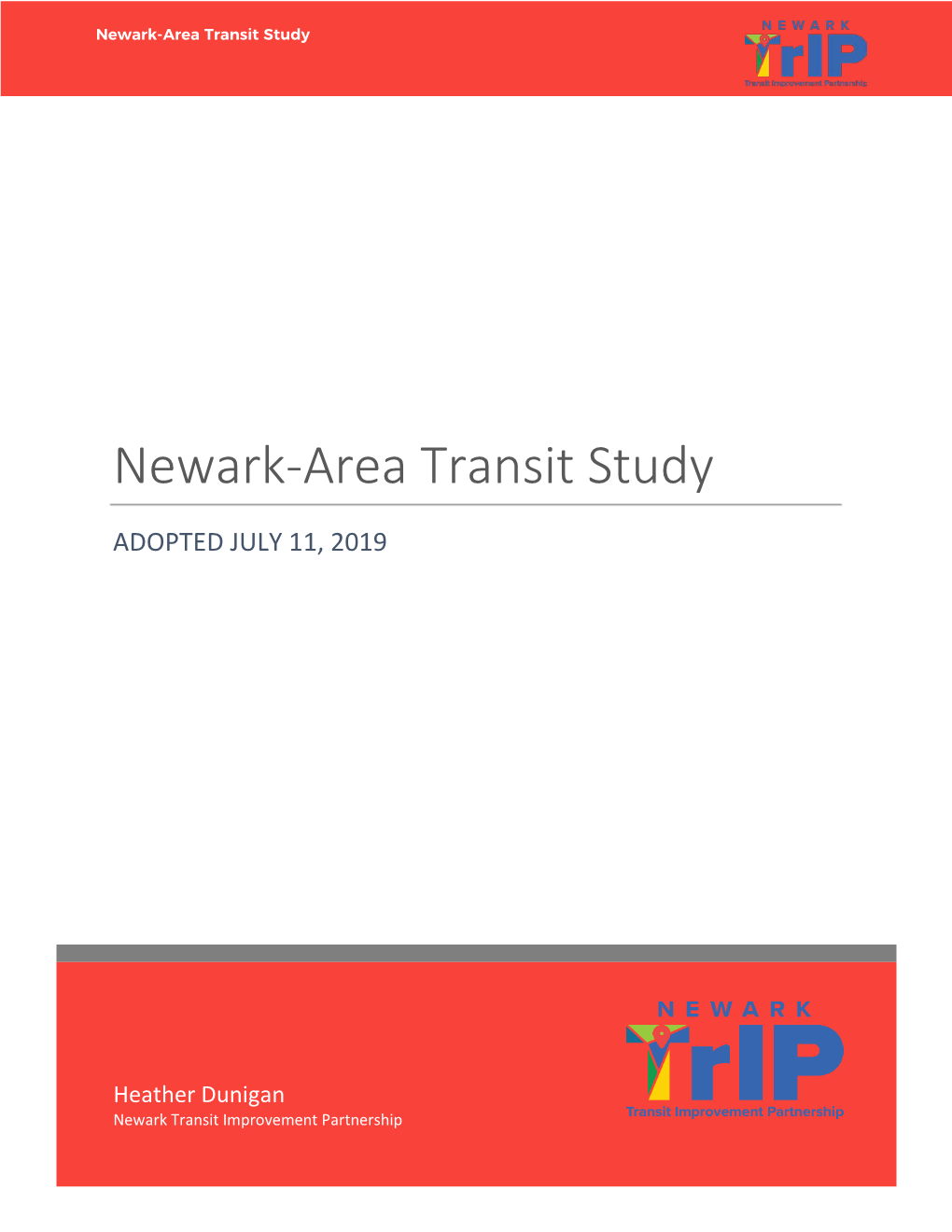 Newark-Area Transit Study