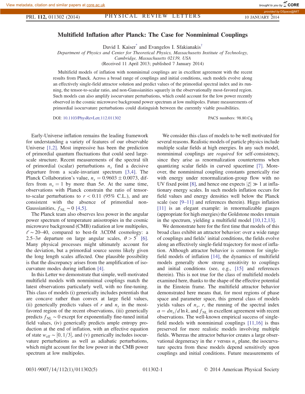 Multifield Inflation After Planck: the Case for Nonminimal Couplings