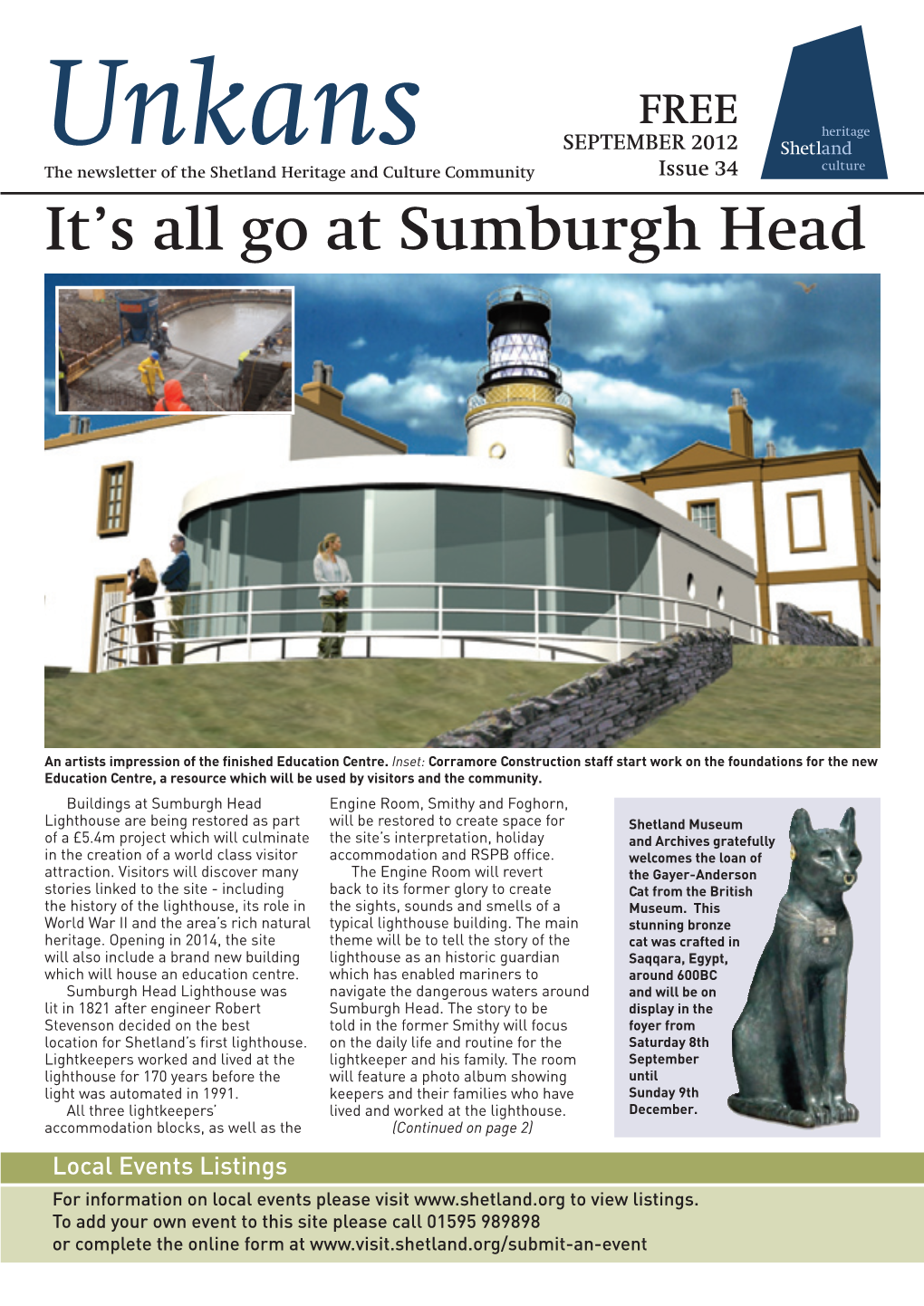 It's All Go at Sumburgh Head