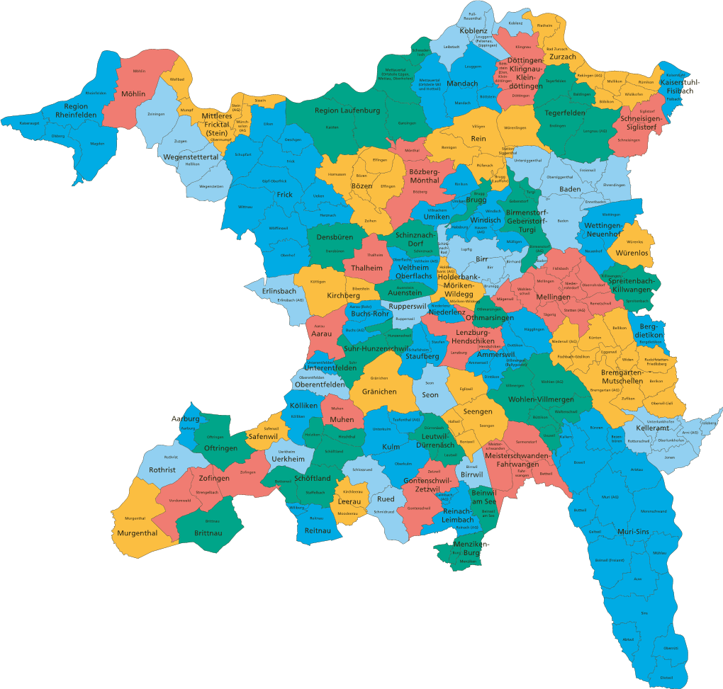 Region Rheinfelden Möhlin Wegenstettertal Densbüren