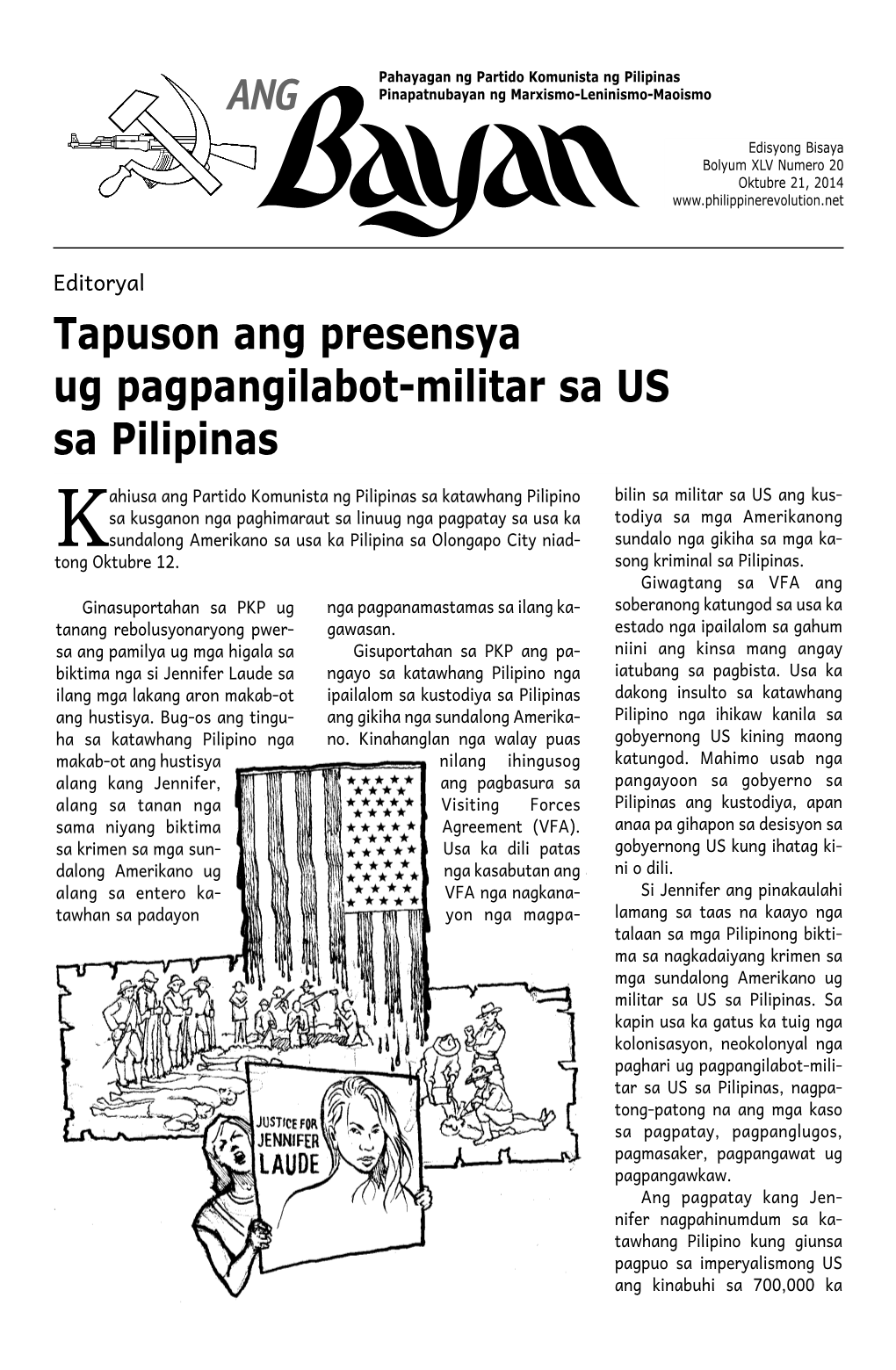 ANG Tapuson Ang Presensya Ug Pagpangilabot-Militar Sa US Sa