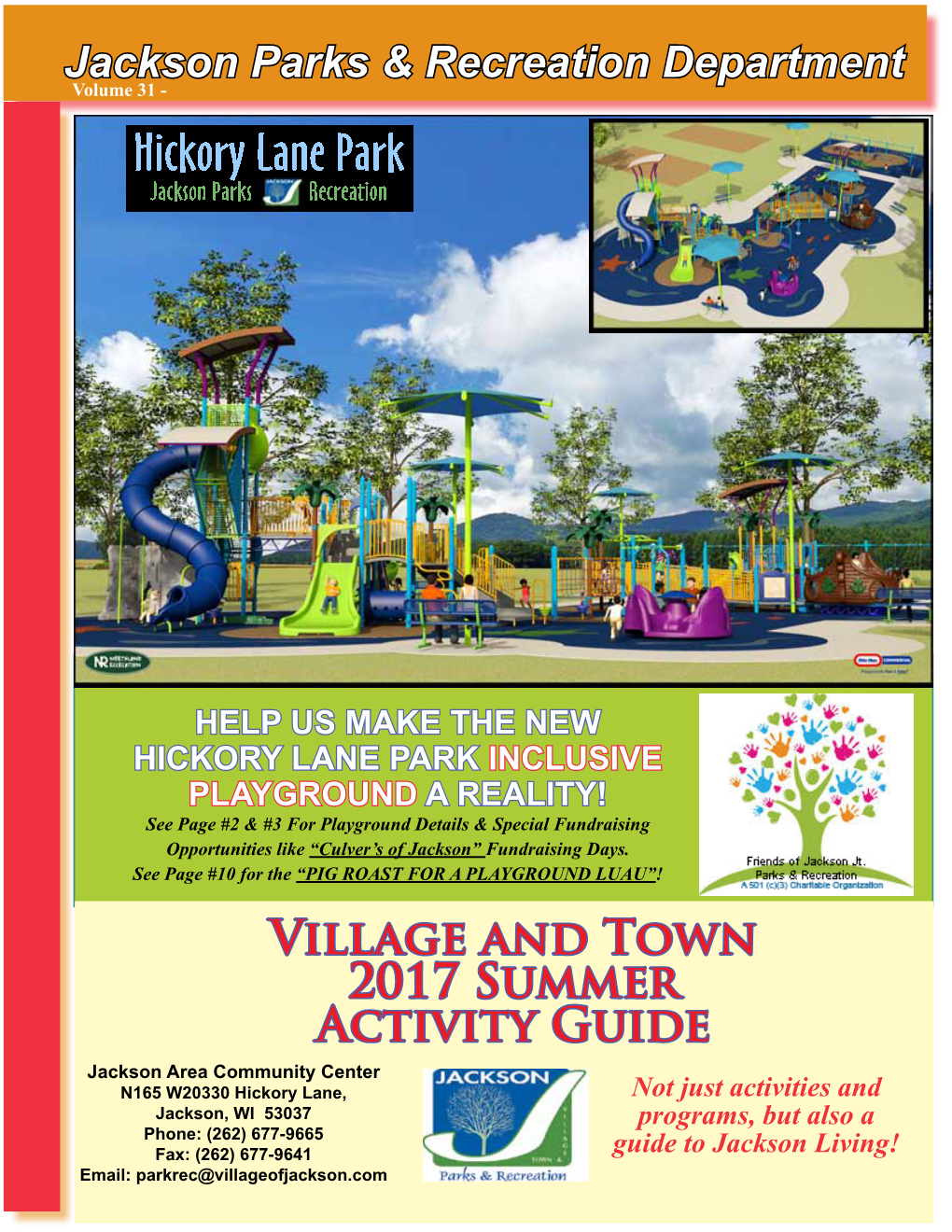 Village and Town 2017 Summer Activity Guide