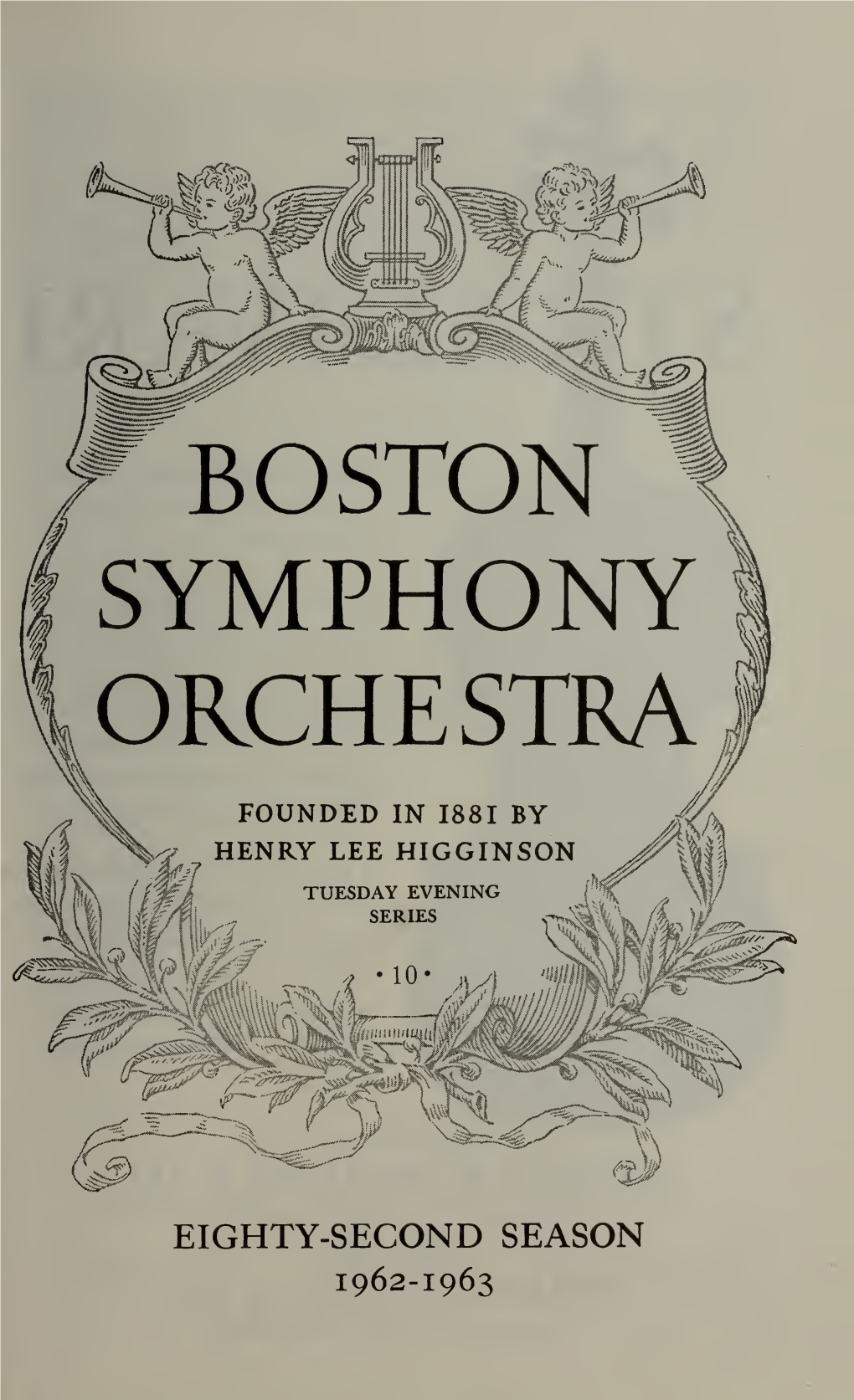 Boston Symphony Orchestra Concert Programs, Season 82, 1962-1963, Trip