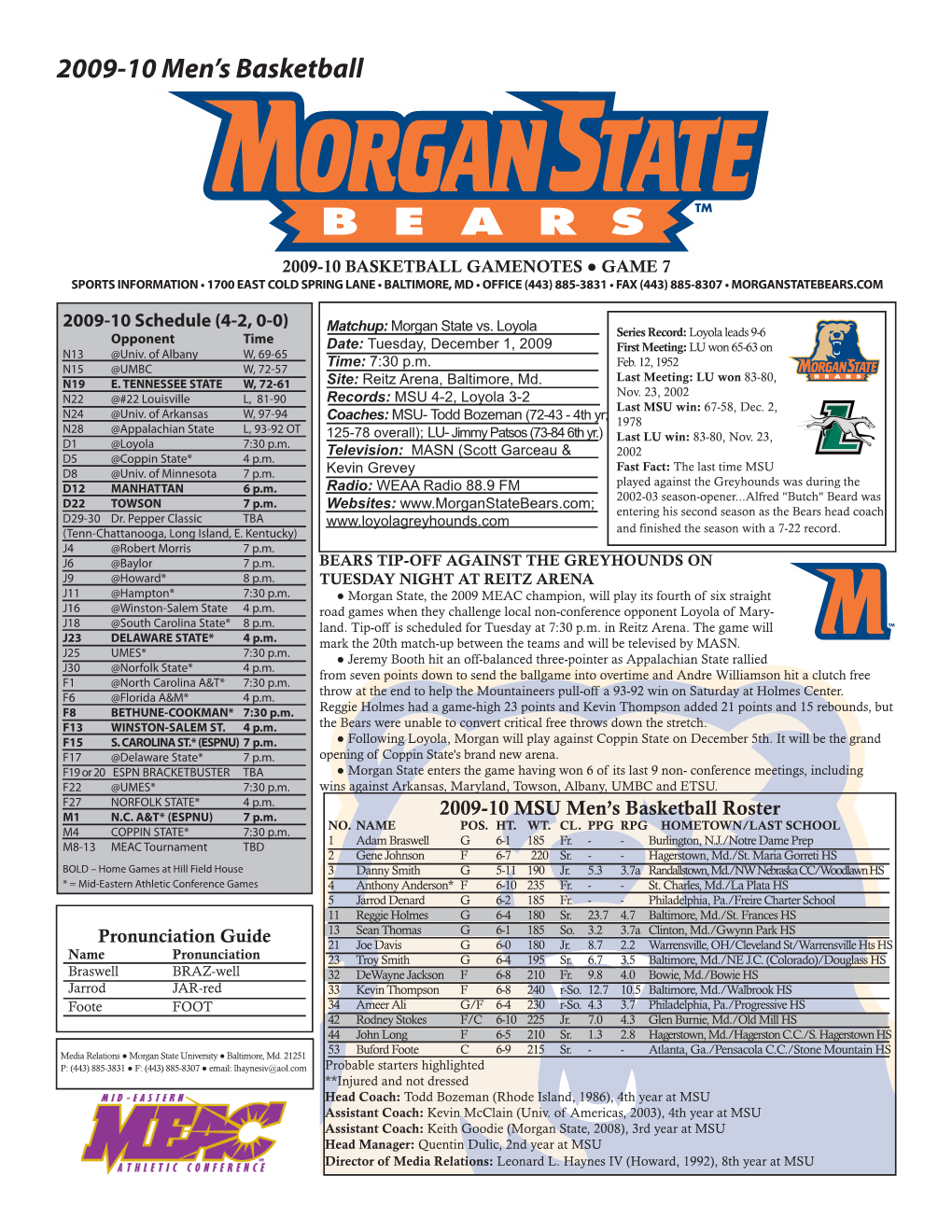 MSU Gamenotes