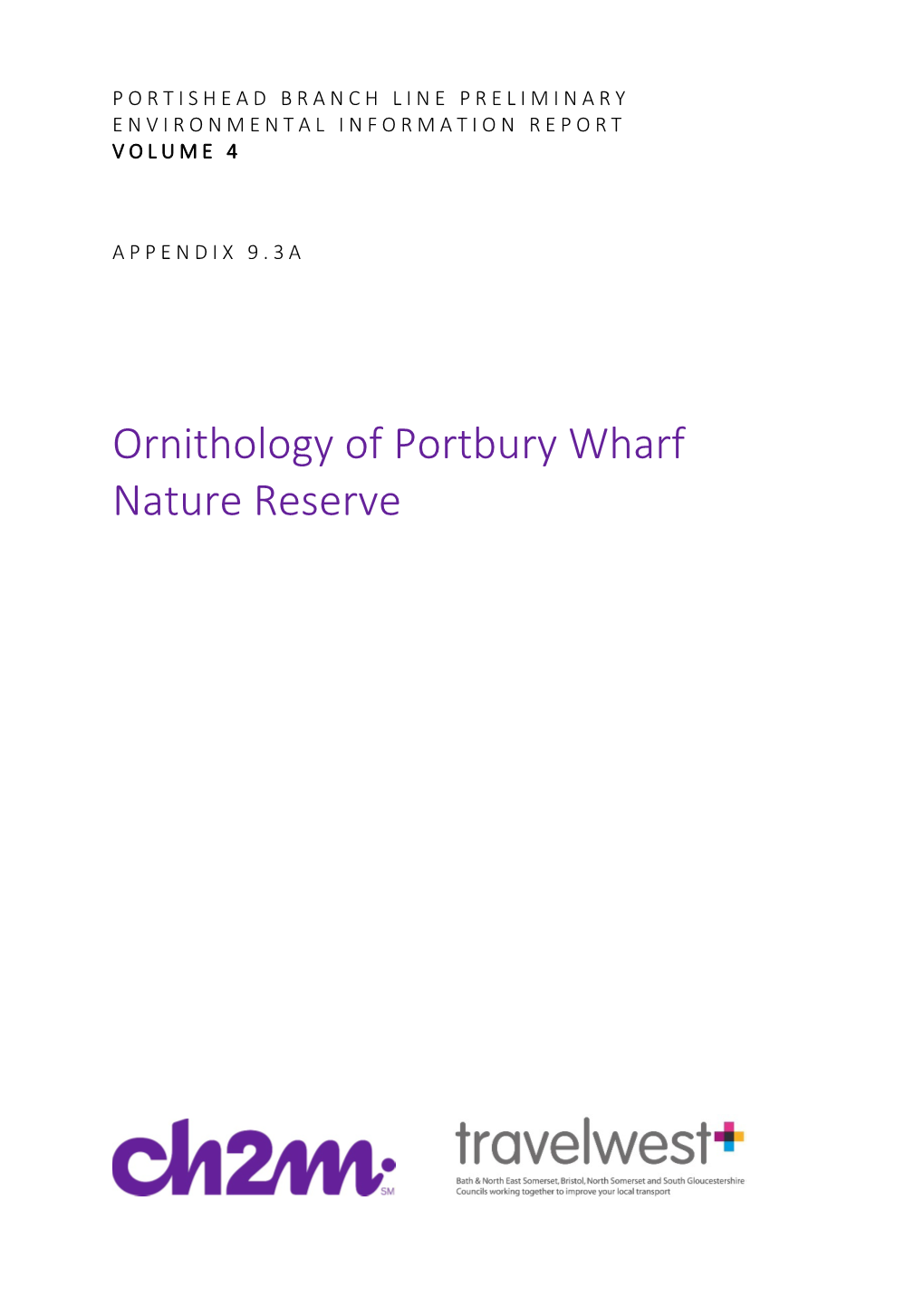 Ornithology of Portbury Wharf Nature Reserve