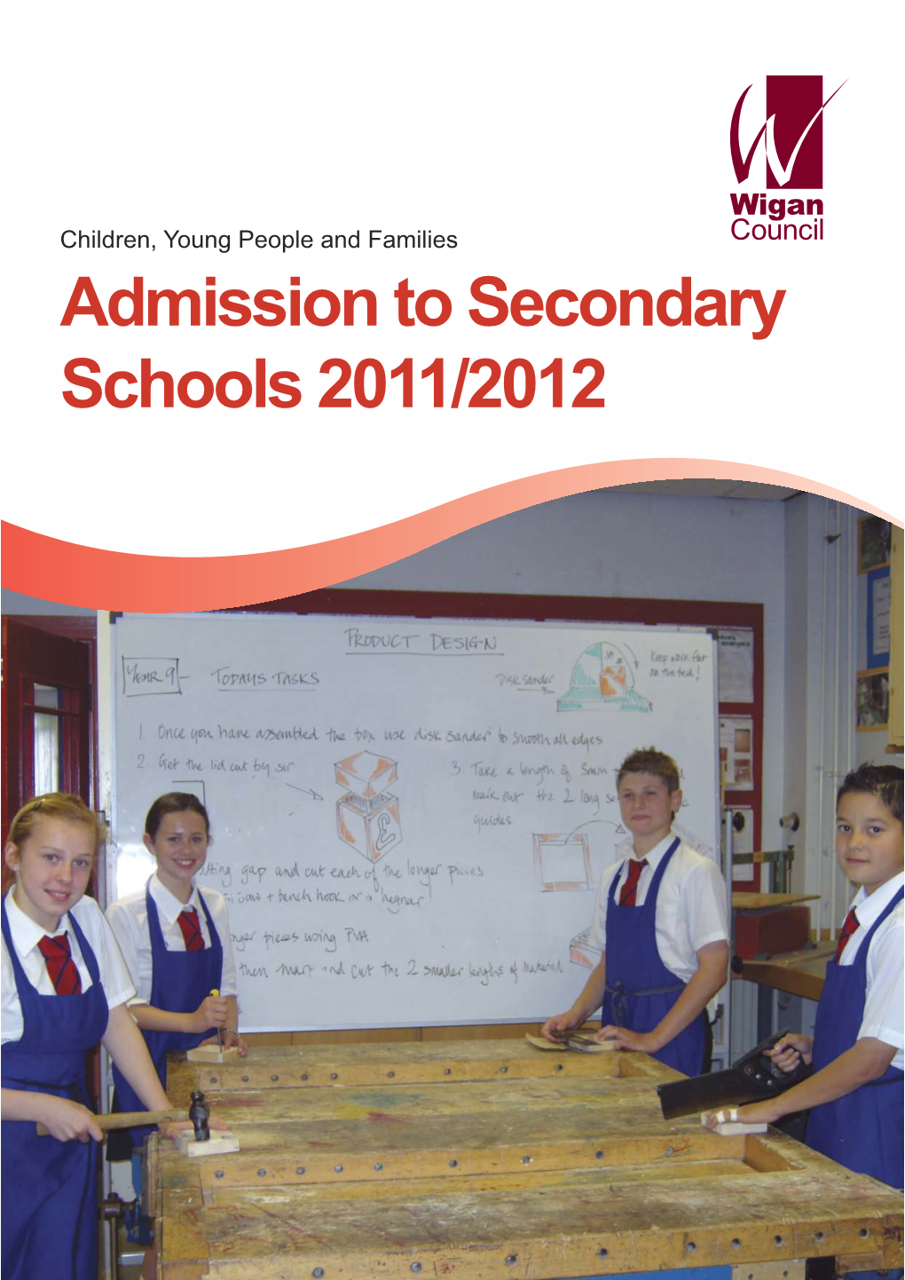 Admission to Secondary School Booklet 2011-2012