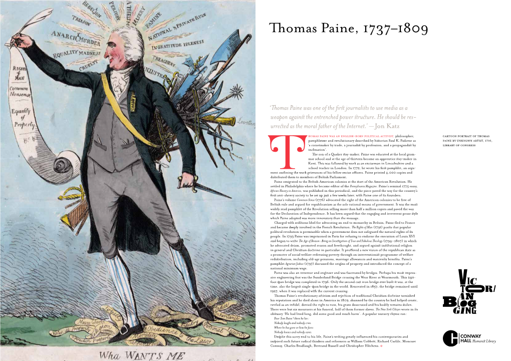 Thomas Paine Biography