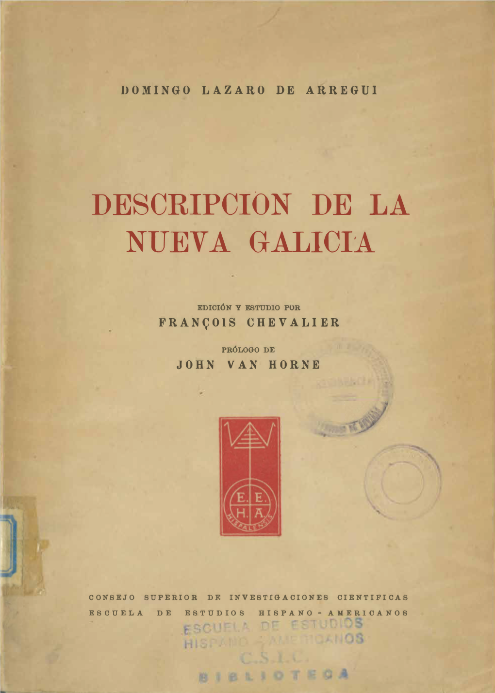 Descripcion De La Nueva Galicia