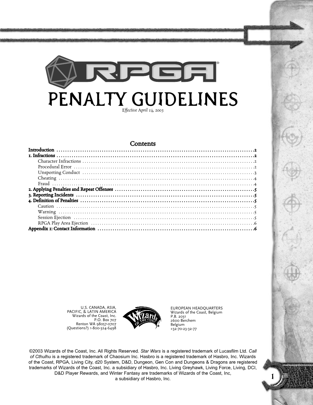 Penalty Guide.Qxd