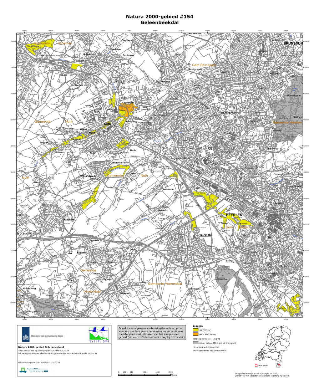 Natura 2000-Gebied #154 Geleenbeekdal