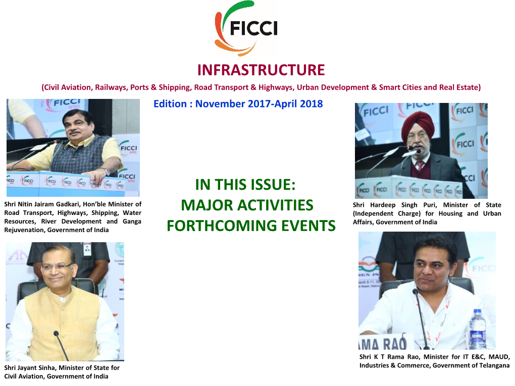 Infrastructure in This Issue