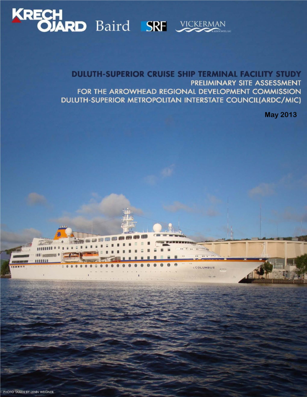 Duluth-Superior Cruise Terminal Program Reqiuirements