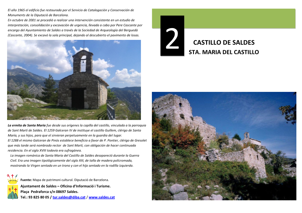 Castillo De Saldes