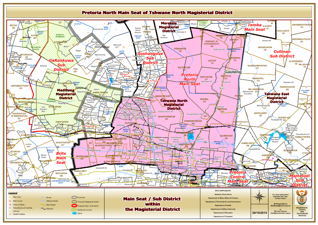 Pretoria North Main Seat of Tshwane North Magisterial District