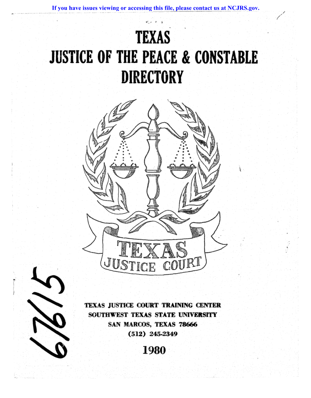 Texas Justice of the Peace & Constable Directory