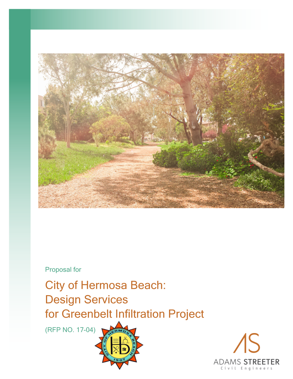 Design Services for Greenbelt Infiltration Project (RFP NO