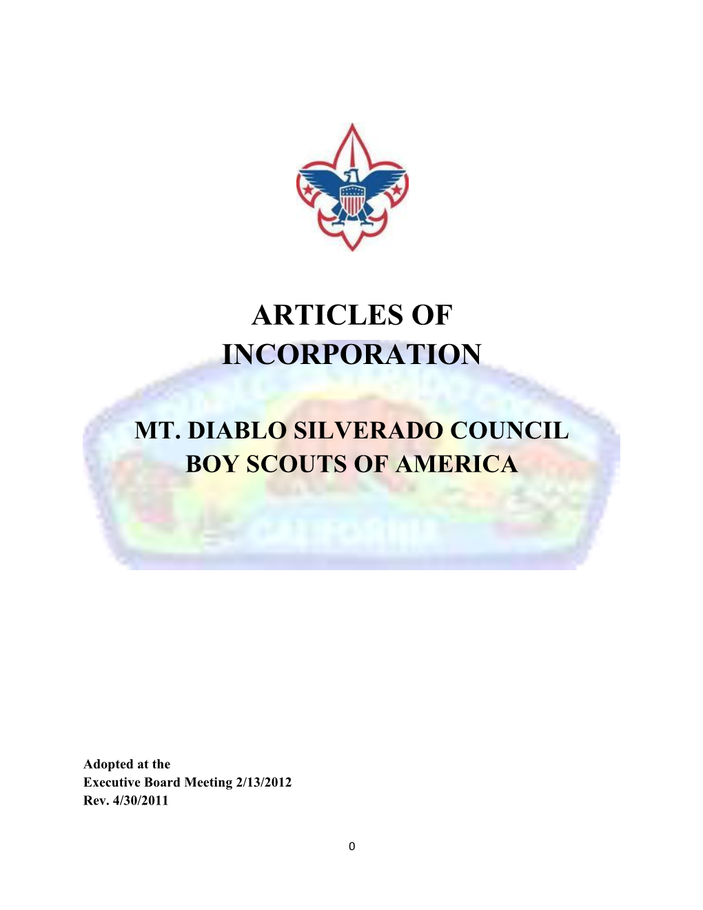 Articles of Incorporation