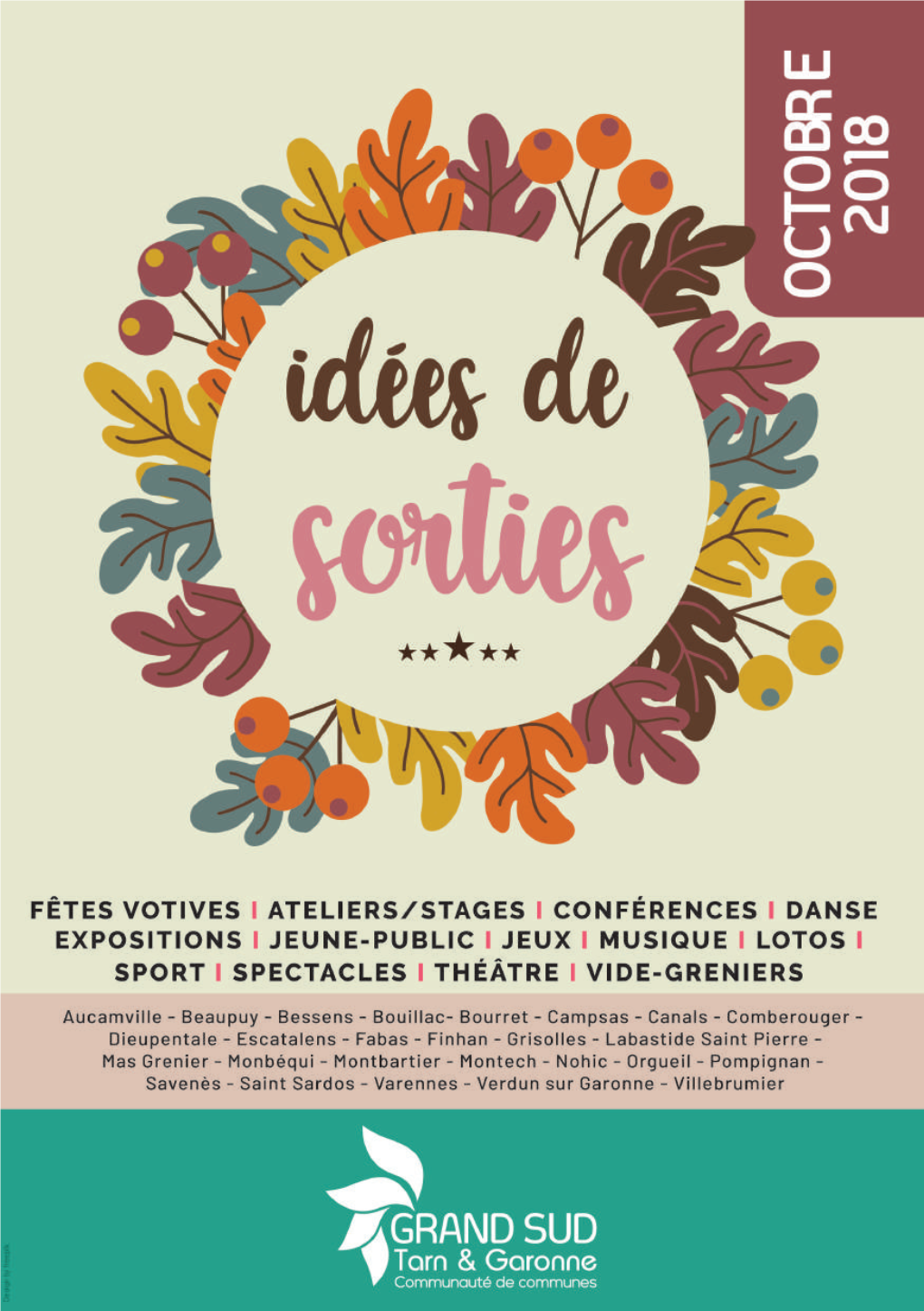 Idées De Sorties OCTOBRE2018.Indd