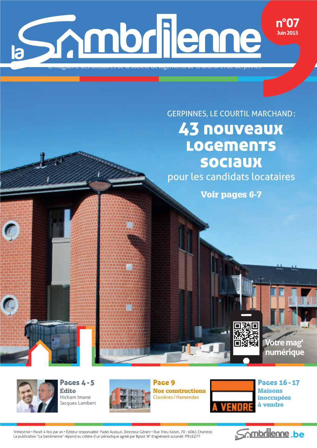 43 Nouveaux Logements Sociaux Pour Les Candidats Locataires Voir Pages 6-7