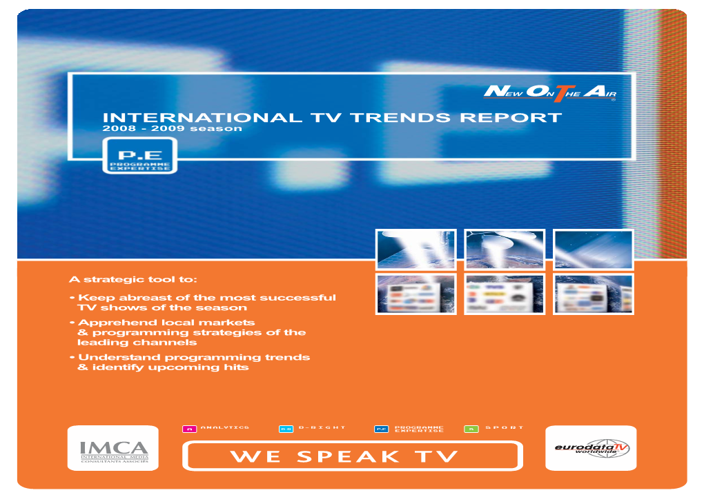 INTERNATIONAL TV TRENDS REPORT 2008 - 2009 Season Email