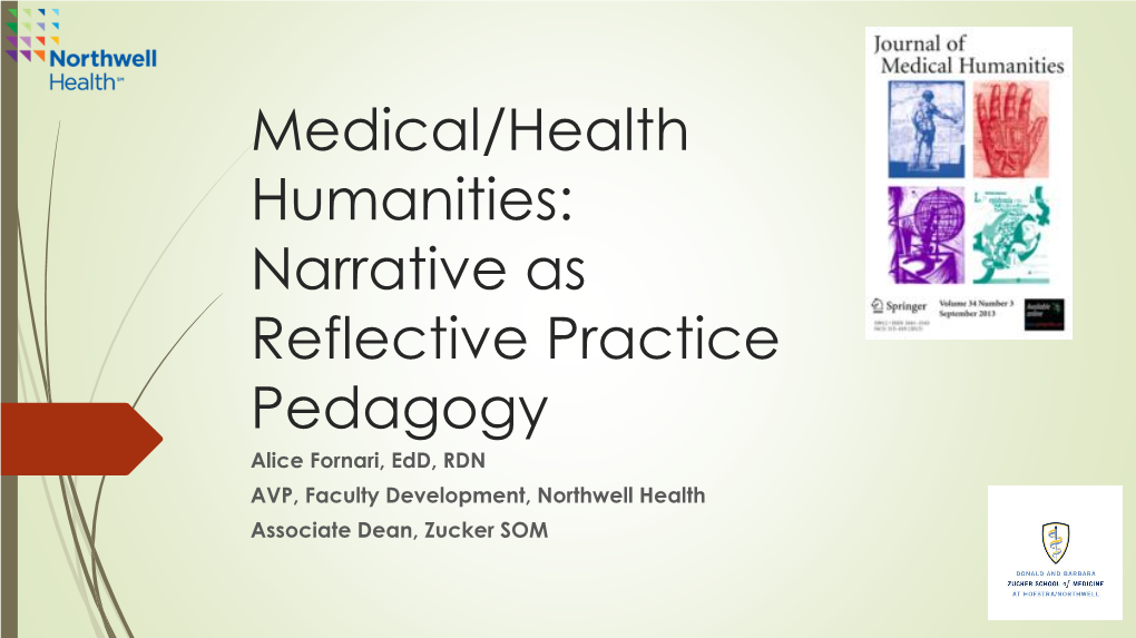 Medical/Health Humanities