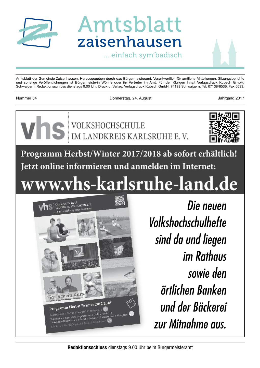 Amtsblatt Woche 34-2017