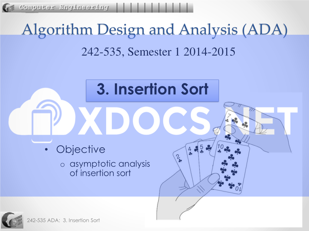 03. Insertion Sort