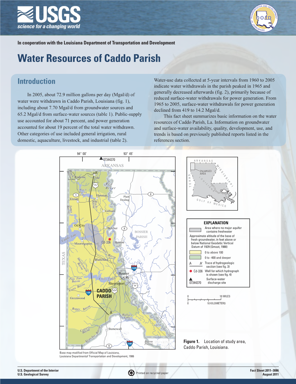 Water Resources of Caddo Parish