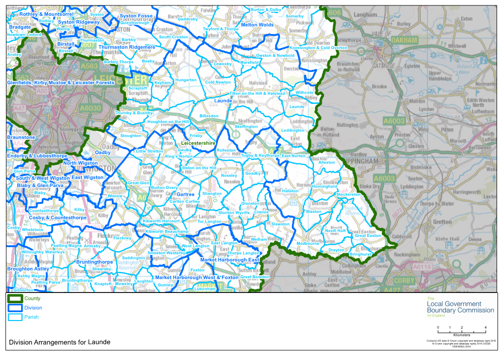 Division Arrangements for Launde