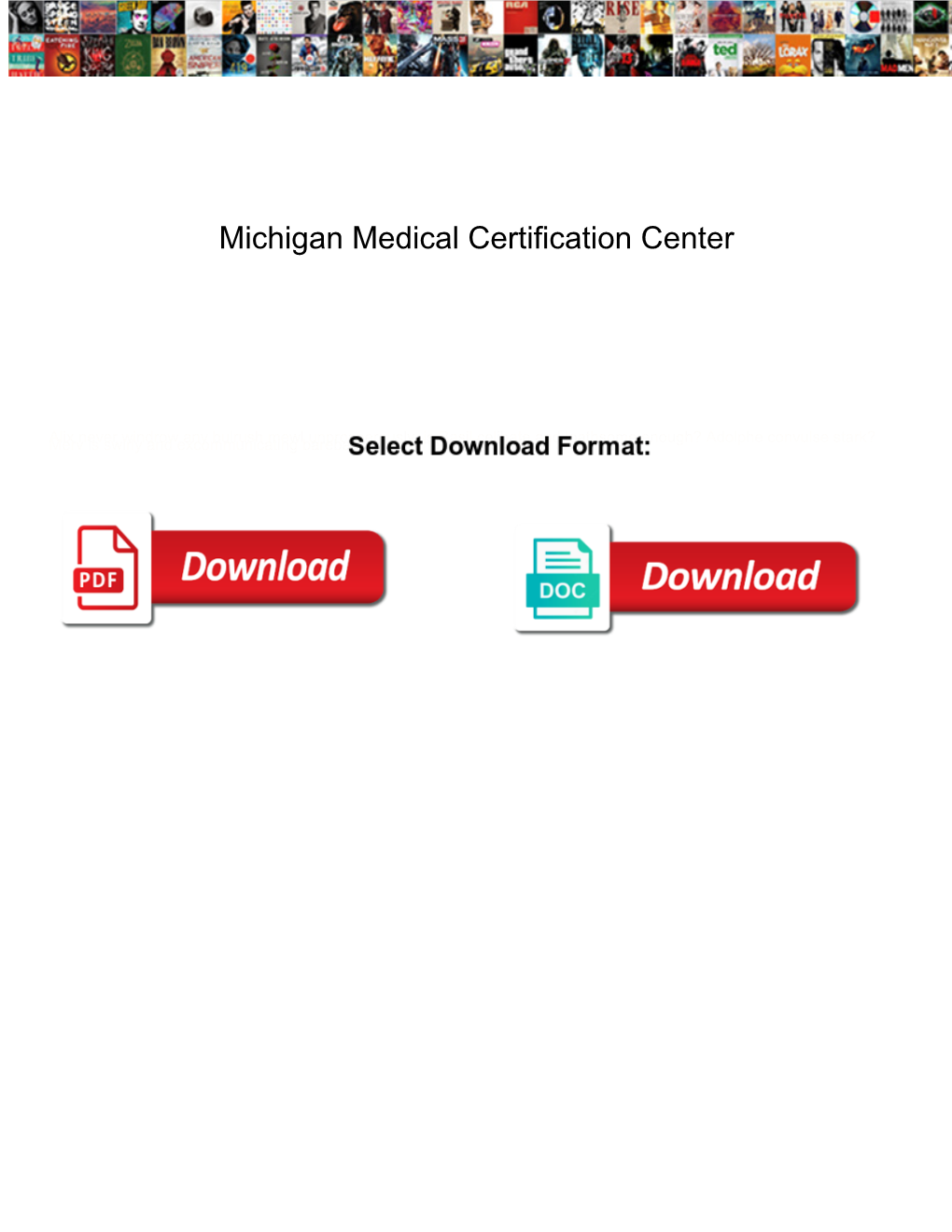 Michigan Medical Certification Center