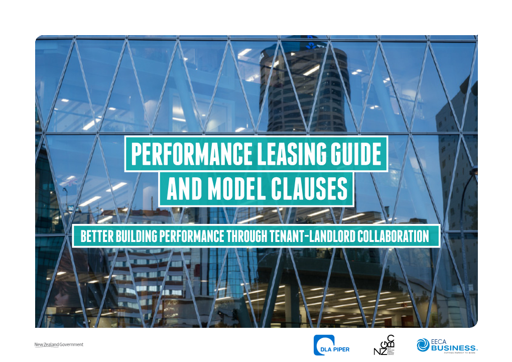 Performance Leasing Guide and Model Clauses