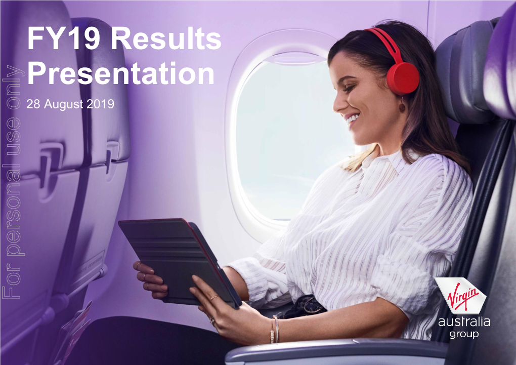 FY19 Results Presentation