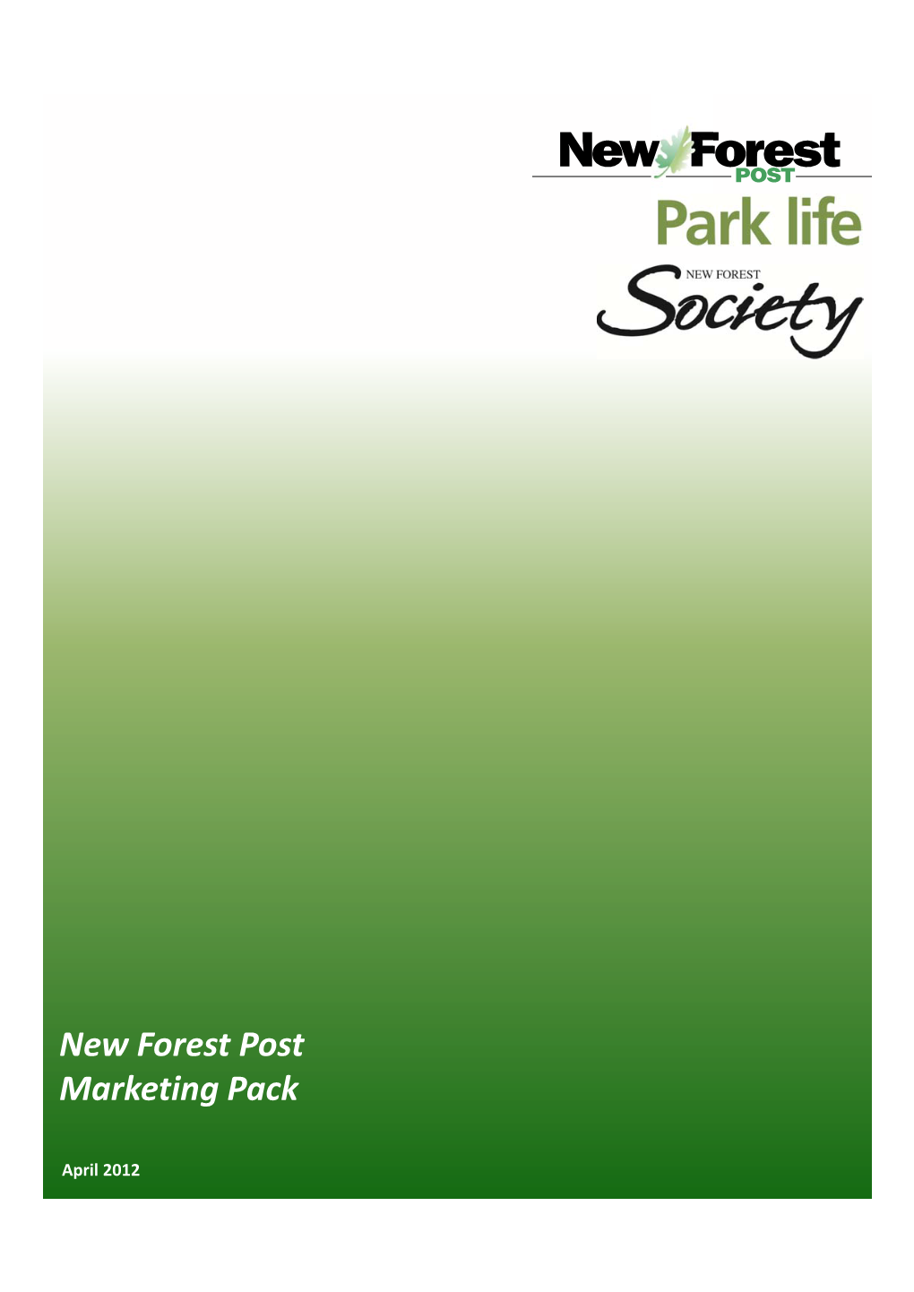 New Forest Post Marketing Pack