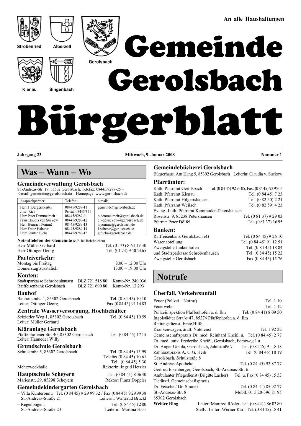 Buergerblatt 1 2008