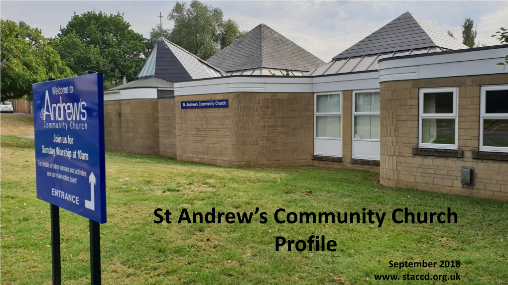 St Andrew's Community Church Profile