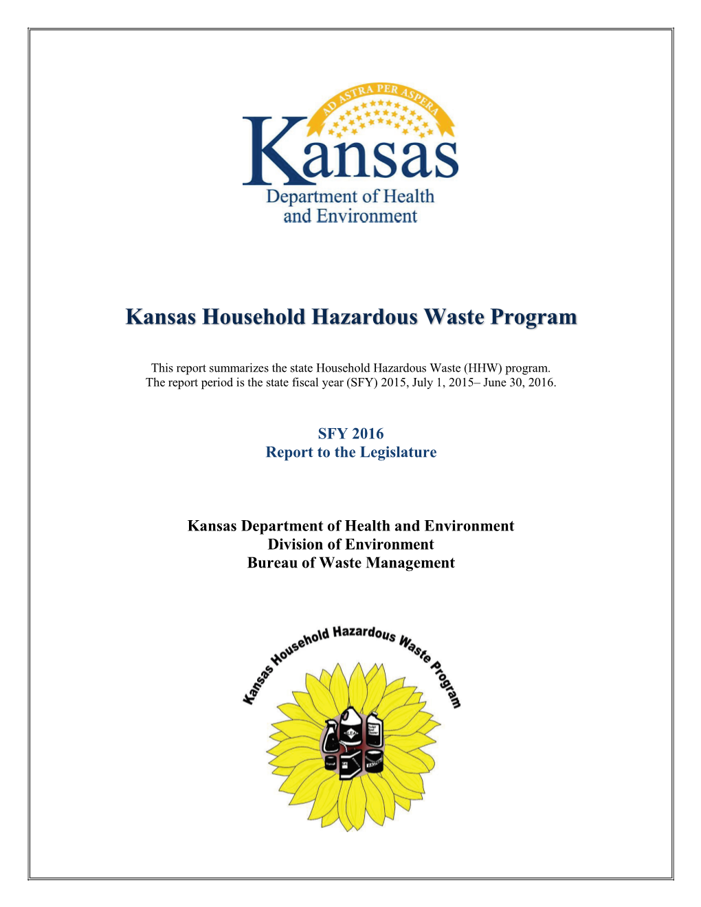 Kansas Household Hazardous Waste Program