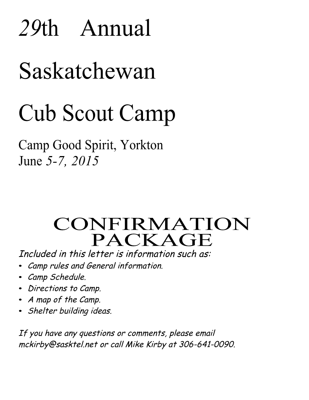 Camp Good Spirit, Yorkton