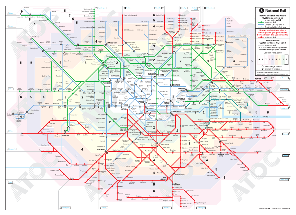 London Travelcard Area