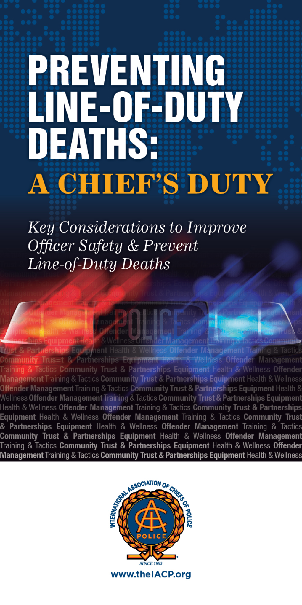 Preventing Line-Of-Duty Deaths: a Chief’S Duty