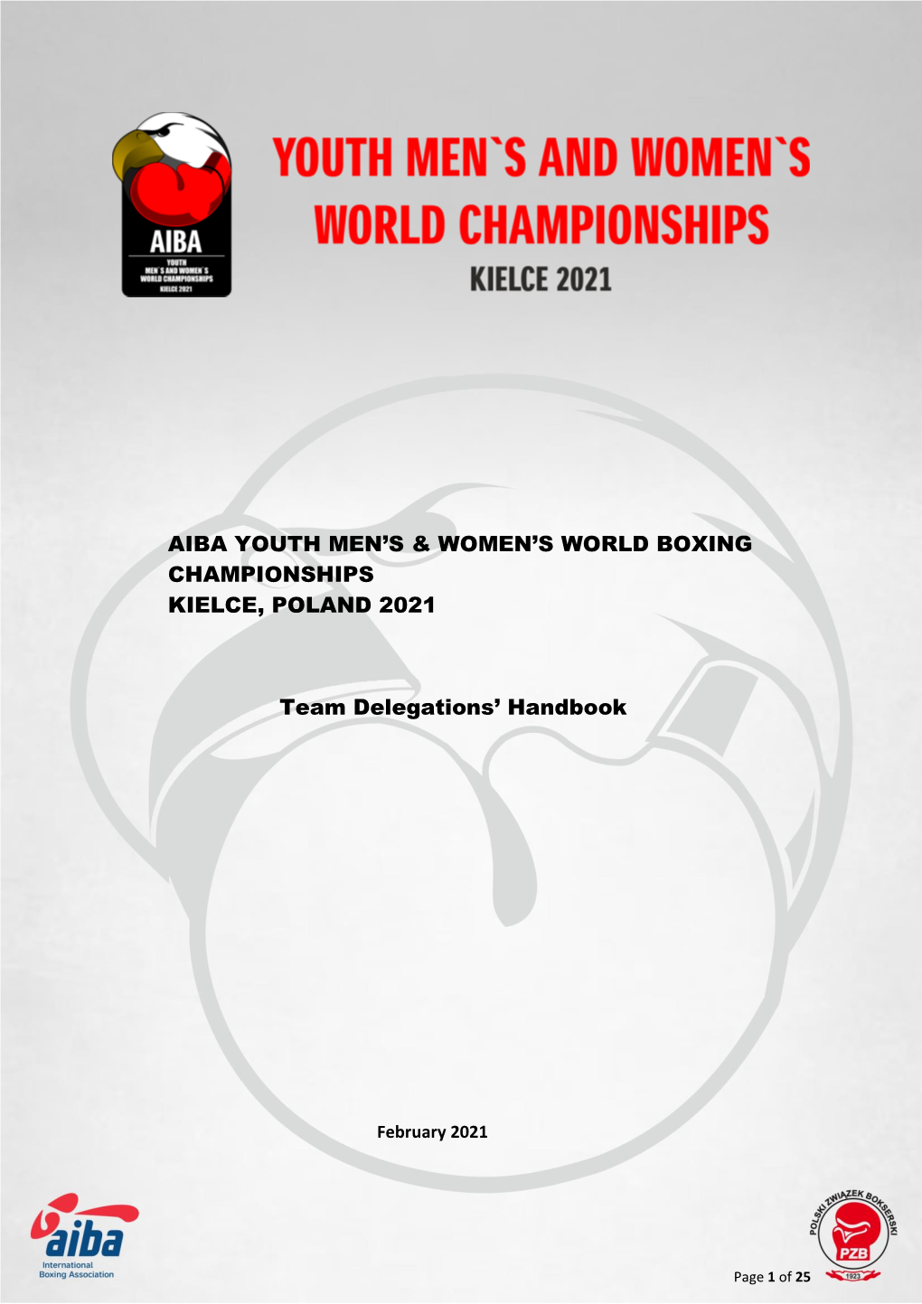 Aiba Youth Men's & Women's World Boxing