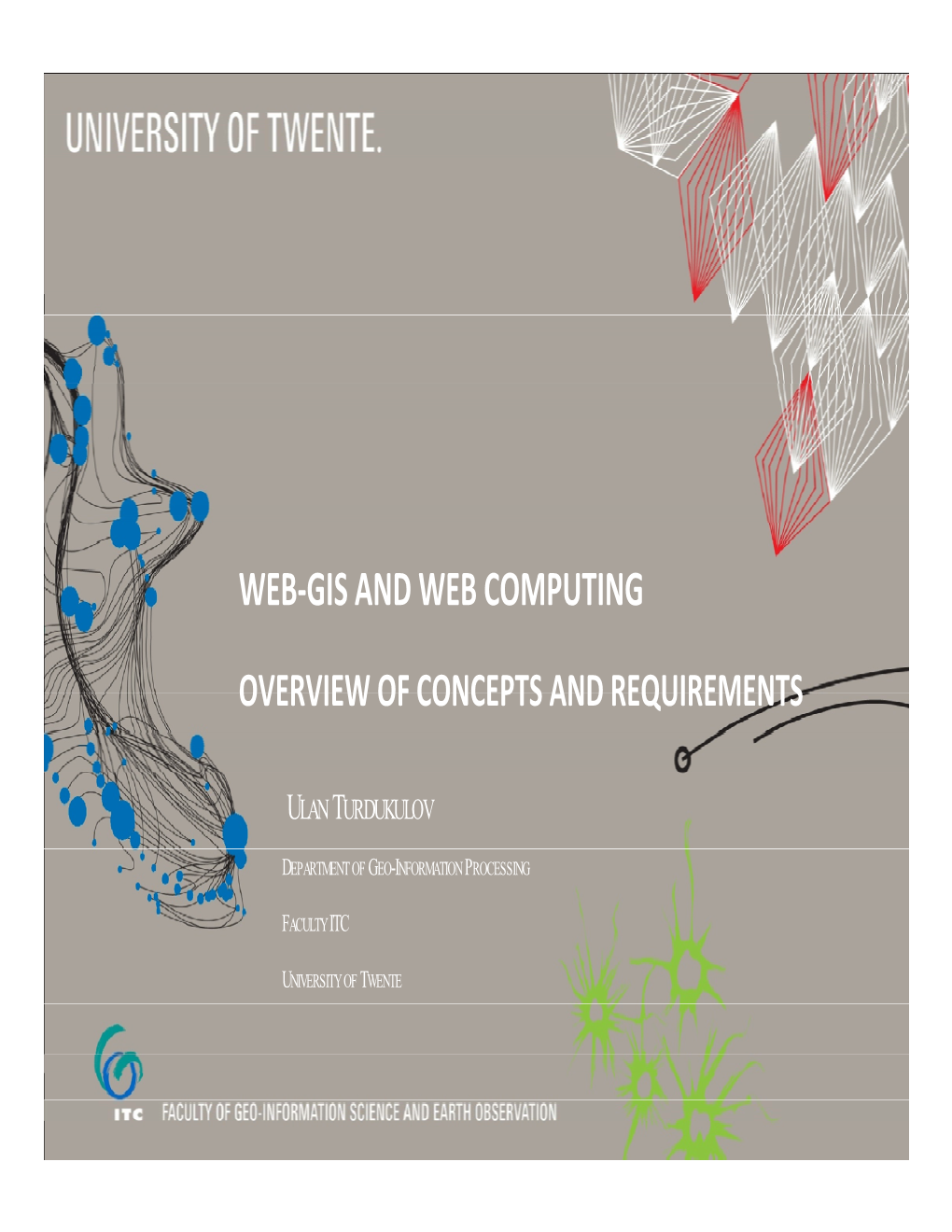 Web-Gis and Web Computing