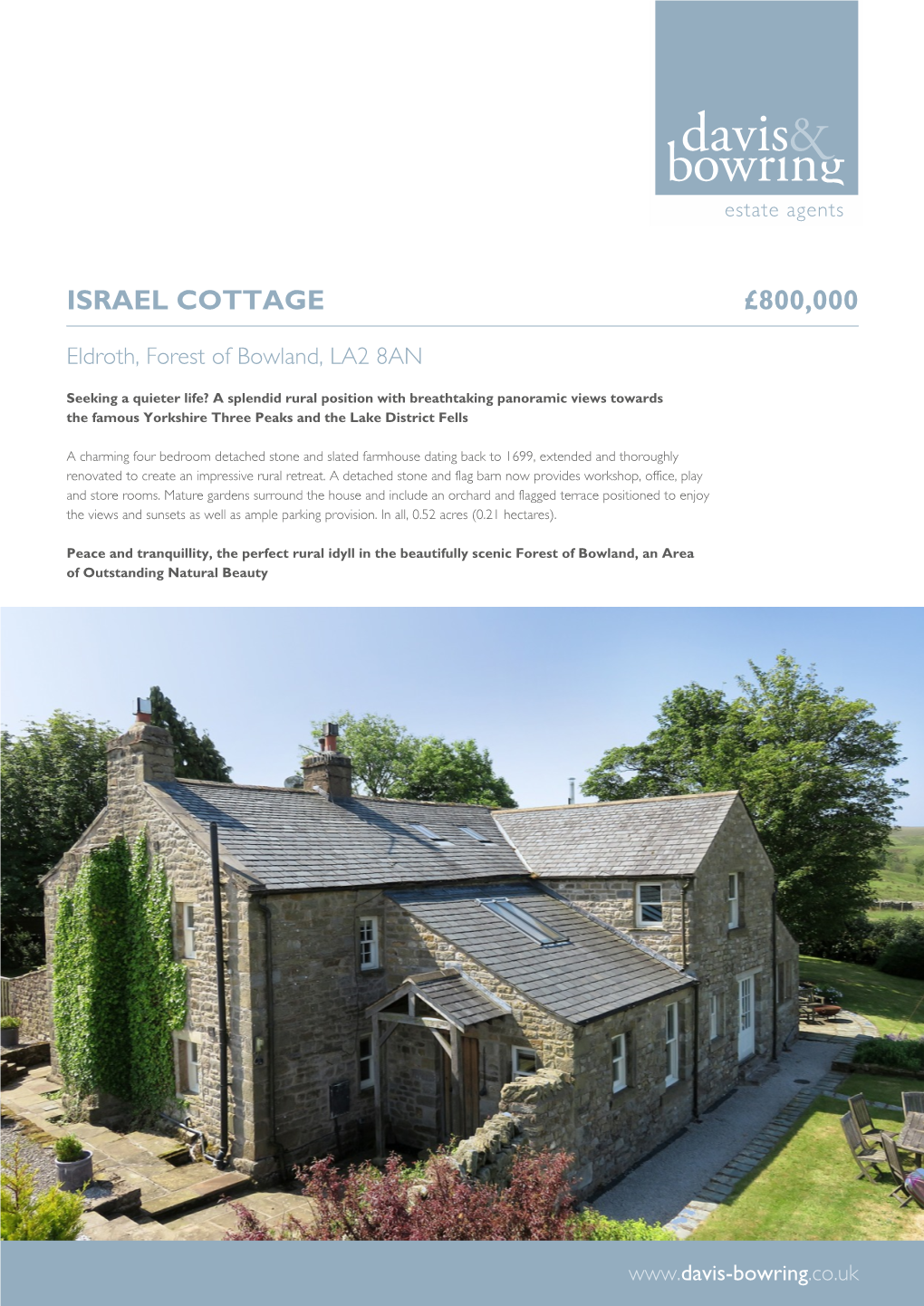 Israel Cottage £800,000