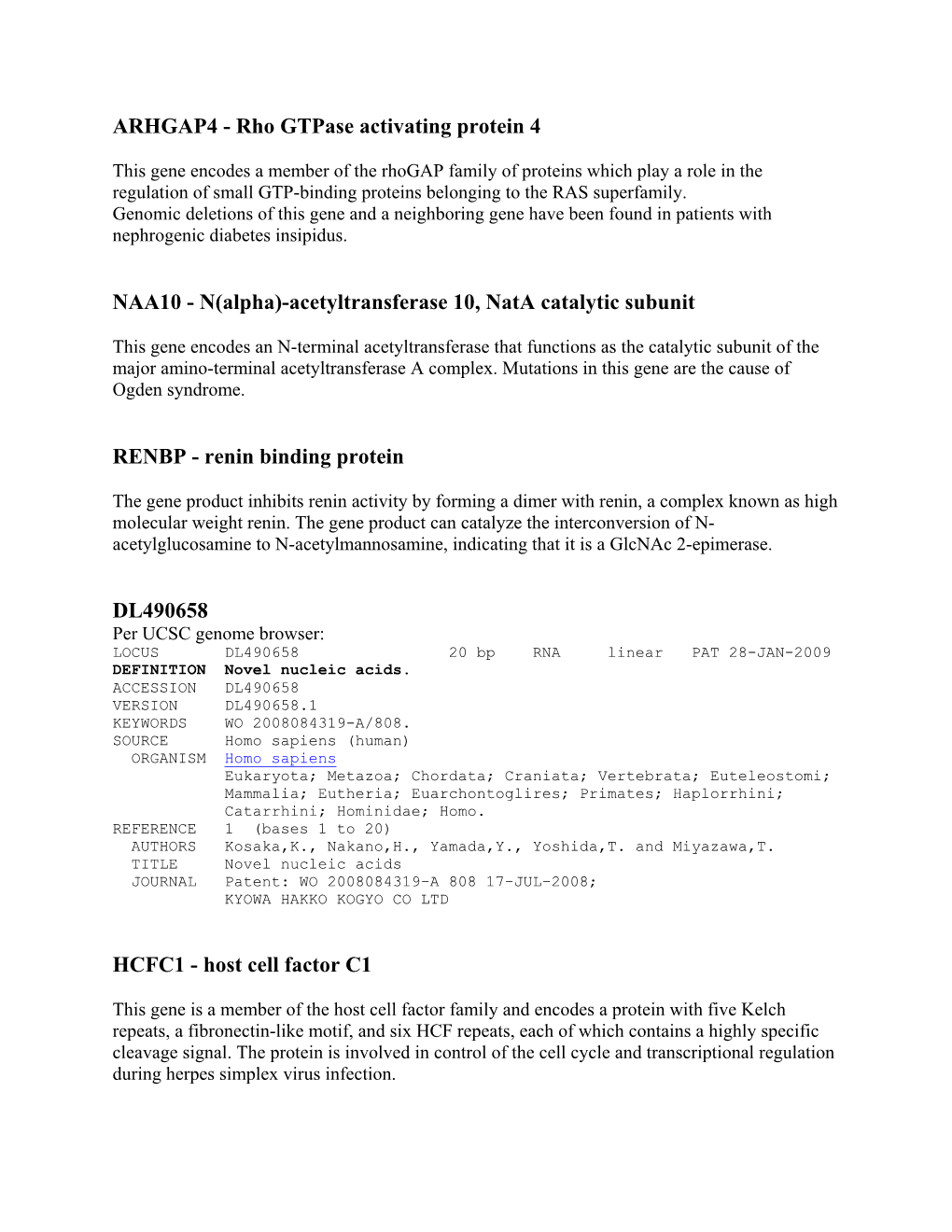 ARHGAP4 - Rho Gtpase Activating Protein 4