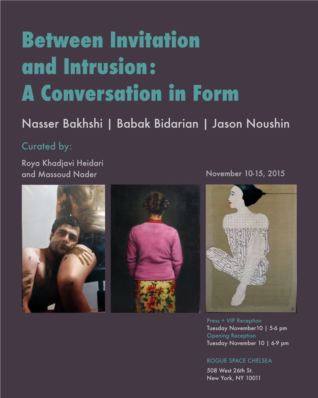 Between Invitation and Intrusion: a Conversation in Form