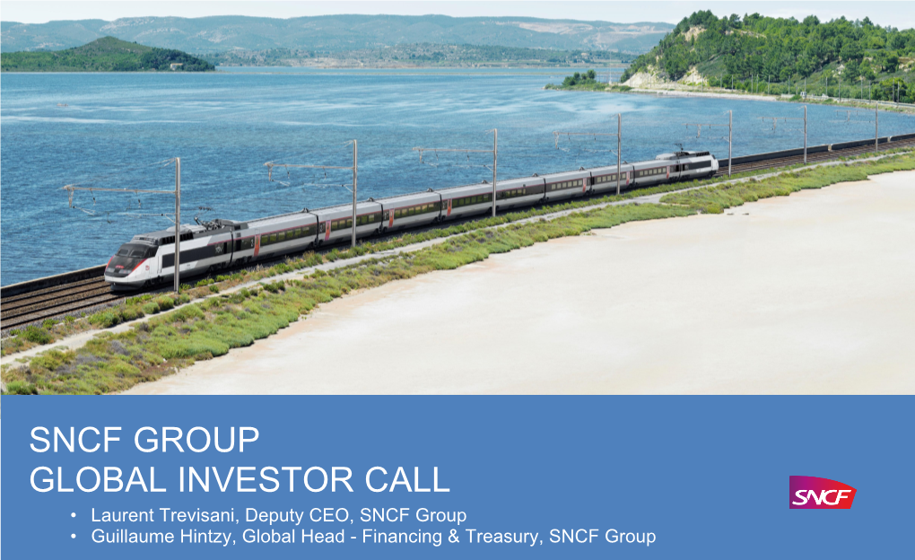 Sncf Group Global Investor Call