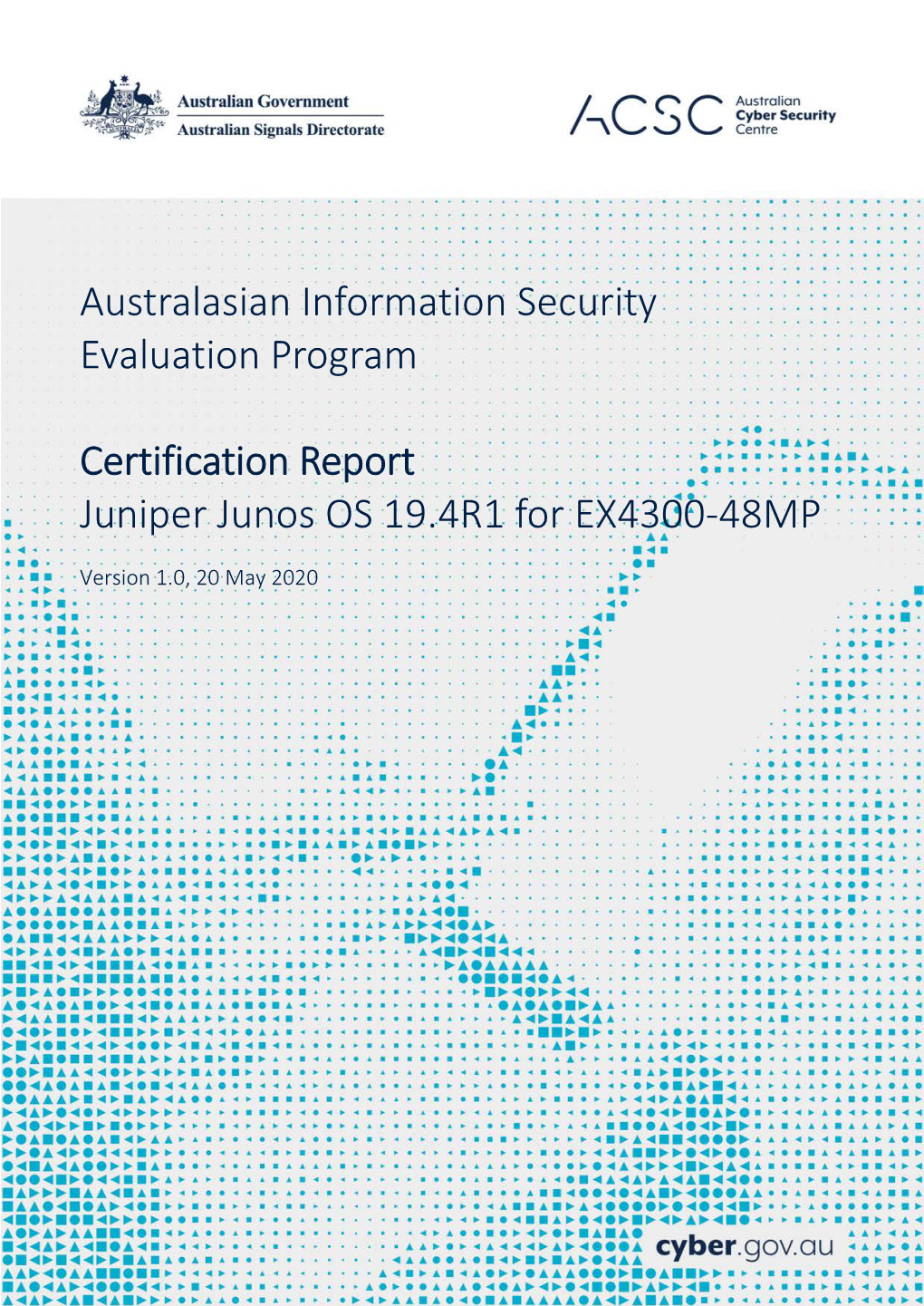 Australasian Information Security Evaluation Program Certification