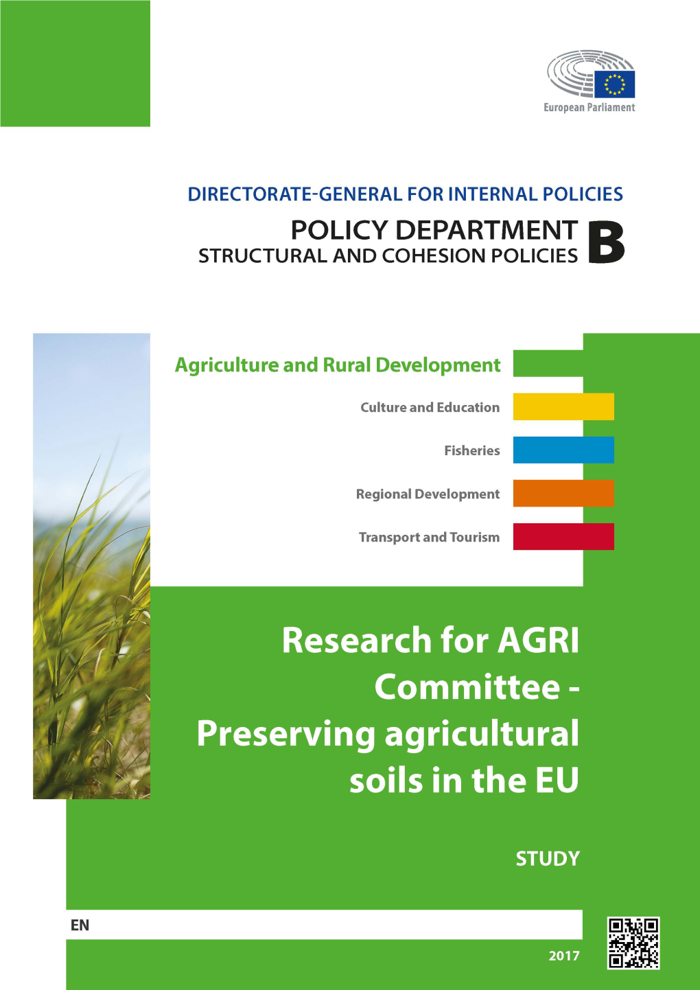 Preserving Agricultural Soils in the EU