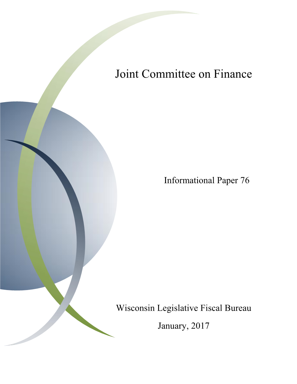 Joint Committee on Finance